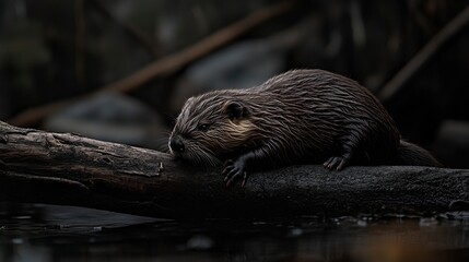 Wall Mural - Beaver