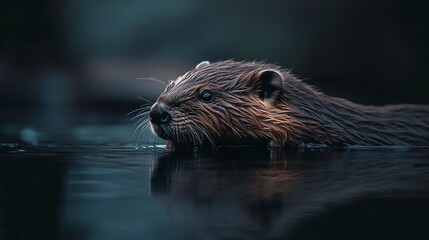 Wall Mural - Beaver