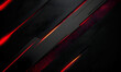 © Earny - Dynamic abstract background featuring sleek black textures and bold red highlights for modern design projects.
