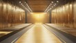 © arhendrix - Luxury bowling alley with wooden lanes and modern lighting. A premium indoor recreational space for bowling enthusiasts.