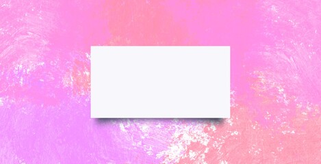 medium frame card template Watercolor Splash A white blank card on a colorful background album, invitation for birthday scrapbook or paper design