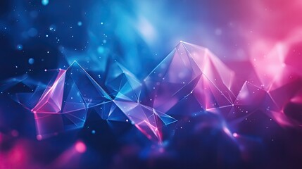 Poster - Abstract background with polygonal shapes and a modern, futuristic feel.
