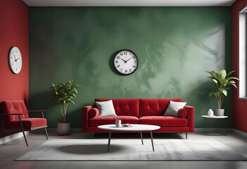 Photo modern style interior room 3d illustration