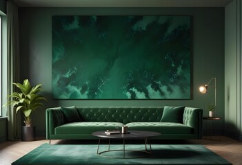 Photo modern style interior room 3d illustration