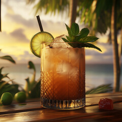 Wall Mural - Mai_Tai