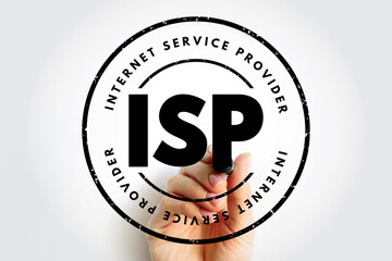 Aufkleber - isp internet service provider - company that provides web access to both businesses and consumers, a