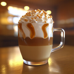 Wall Mural - Butterscotch_Latte