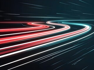 speed motion blur background generative Ai 