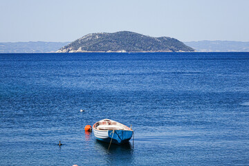 boat on the sea