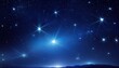 © Nayeli - night shining starry sky blue space background with stars cosmos