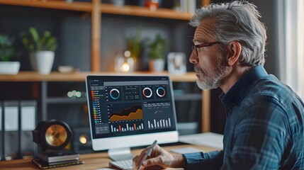 Poster - Financial Advisor Conducting an Educational Webinar on Smart Investing Strategies