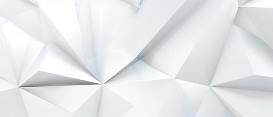 Fototapete - Abstract geometric background consisting of volumetric triangles, polygons.