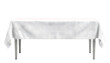 © Yeti Studio - White tablecloth draped over a dining table, cut out