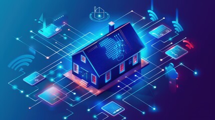 Poster - Smart home technology is becoming increasingly popular. How do you incorporate smart devices into your home? Discuss the benefits and any challenges faced in creating a connected home.