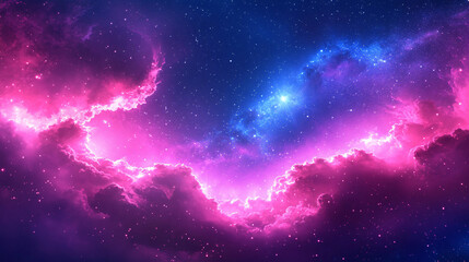 Wall Mural - Colorful space galaxy cloud nebula. Stary night cosmos. Universe science astronomy. Supernova background wallpaper