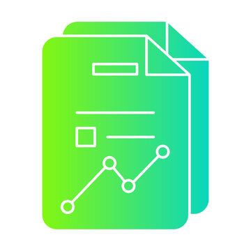 Finance Report Gradient Flat