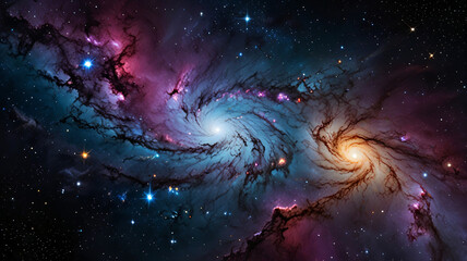 galaxy in outer space