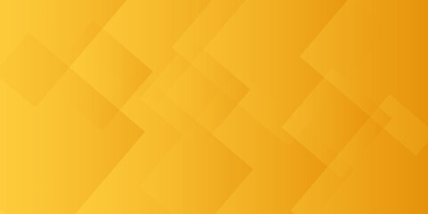 Poster - Abstract modern orange and yellow pattern geometric luxury gradient line background random square shape design. modern design template background. layered geometric triangle shapes.