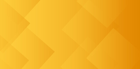 Poster - Abstract modern orange and yellow pattern geometric luxury gradient line background random square shape design. modern design template background. layered geometric triangle shapes.