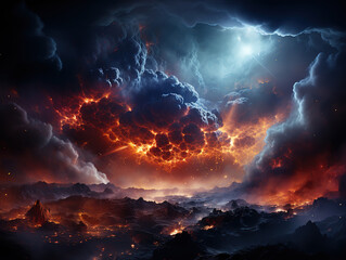 Stars in the universe galaxy background