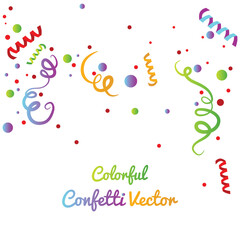 Wall Mural - celebration vector colorful confetti designs illustration.eps