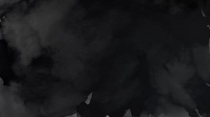 Wall Mural - A minimalist black watercolor background with a smooth, even application, providing a calm and serene visual for sophisticated designs.