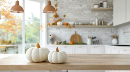 Wall Mural - Autumnal kitchen