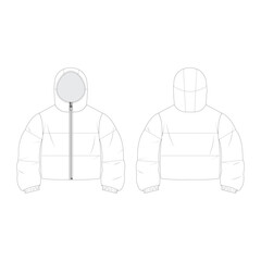 padded jacket template.eps