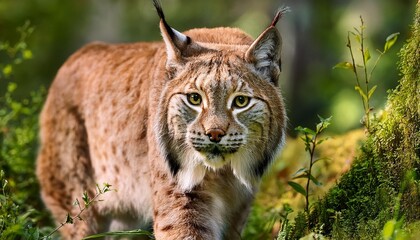 close up of a lynx