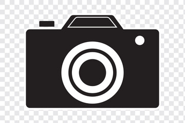 Poster - Camera icon. Photo camera in flat style. Vector. EPS 10.