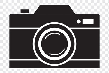 Poster - Camera icon. Photo camera in flat style. Vector. EPS 10.