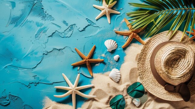 summer beach background , beach background , summer background , copy space background