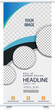 © mansour - Roll up banner design template, vertical, abstract background, pull up design