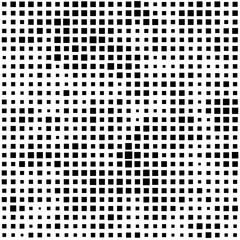 rectangular array of squares with perlin noise