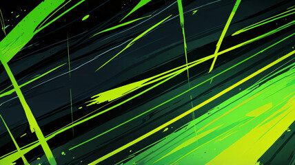 Neon Velocity, colorful anime abstract wallpaper