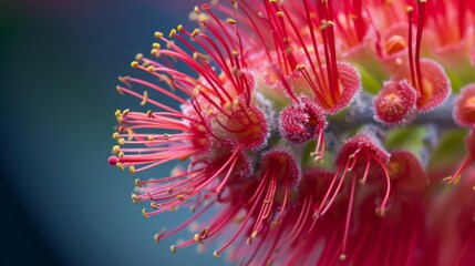 Canvas Print - Callistemon flower