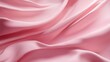 © Koplexs-Stock - Smooth Pink Fabric Draped in Gentle Waves