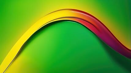 Poster - Green and yellow grainy background