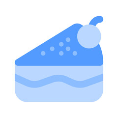 Sticker - cake duotone icon