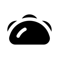 Sticker - taco glyph icon