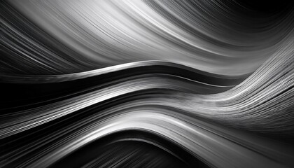 Wall Mural - monochrome background blur motion line steel