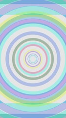 Poster - Animated colored hypnotic spiral background. Seamless loop. Circles shape rainbow colors seamless loop rotation animation background