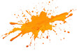 © Mr. Stocker - Orange paint splash, cut out - stock png.