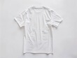 © Natalia - white t-shirt on a white background for mockup design