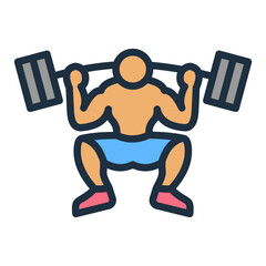 Poster - Powerlifting Icon