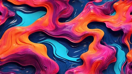 Wall Mural - abstract colorful background