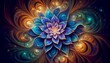 © KamarulAzizan - Luminous Abstract Blossom