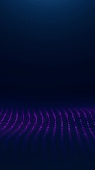 Poster - Texture effect background abstract lines movement waves blue color motion. Futuristic Particles Wave Abstract Background. Abstract blue motion waves