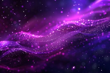 Poster - Abstract Purple and Blue Bokeh Background