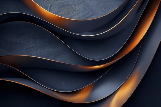 Abstract dark and gold textured background.